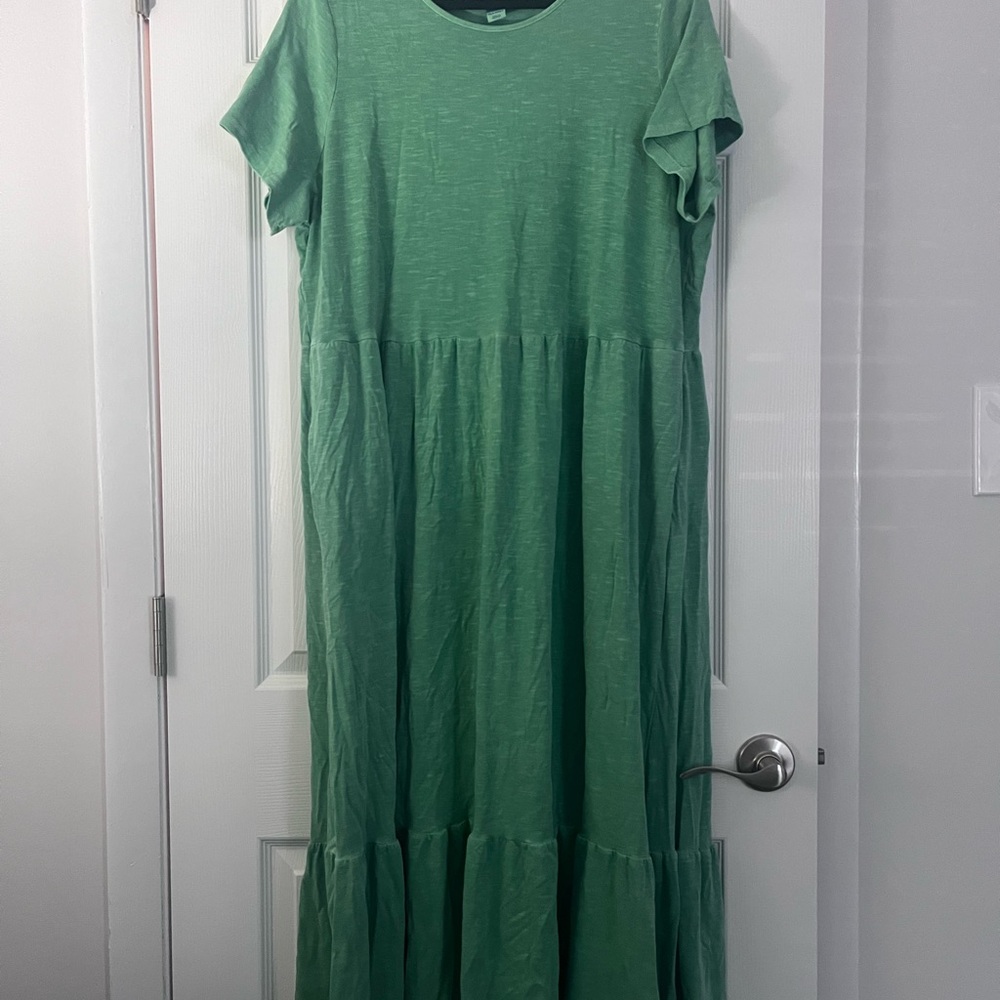 Old Navy Green Maxi Dress